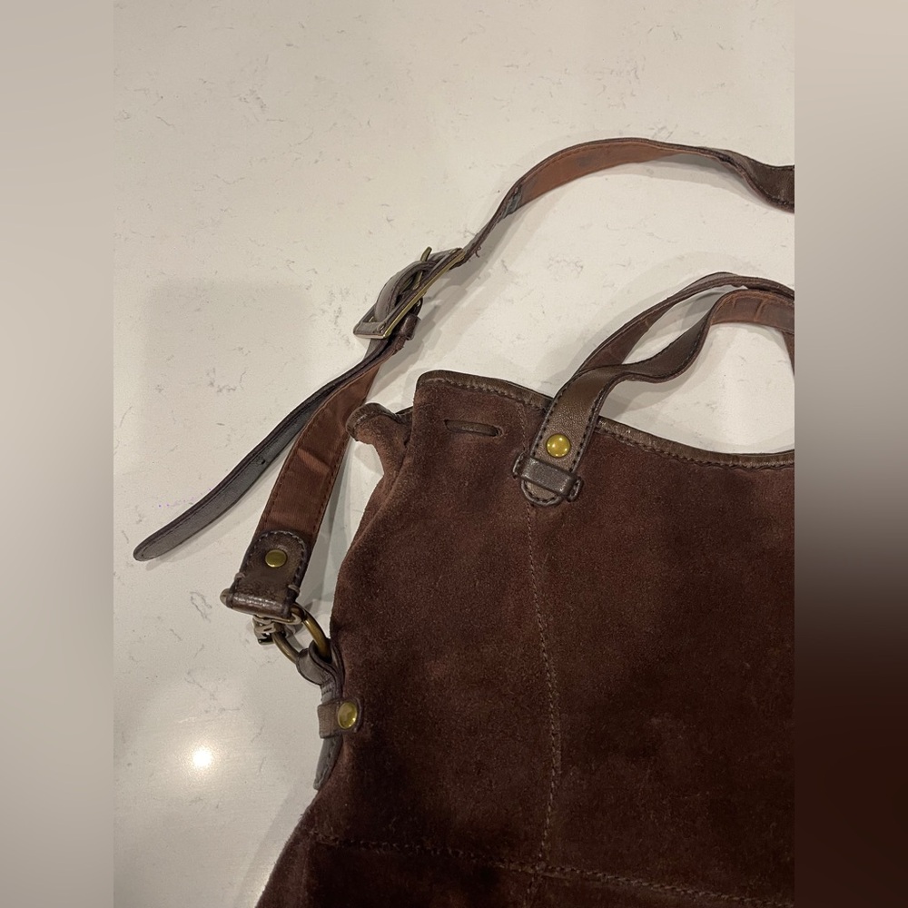 Lucky Brand shoulder bag or purse 16x17(12)x3” - Picture 4 of 8